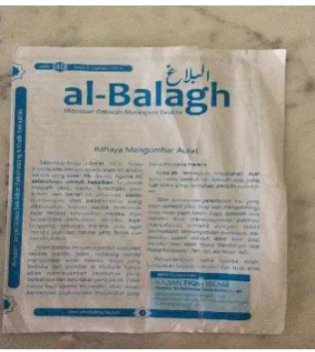 Gambar 1. Buletin WI, Al-Balagh 