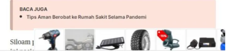 Gambar 3.8 Tangkap Layar Elemen Where dan When  pada Artikel Katadata 