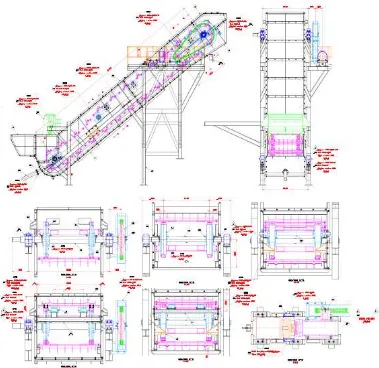 Gambar 3-1 Desain komponen mekanik Intermediate Carrier Assembly 