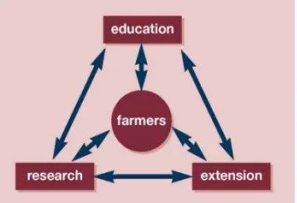 Figure 2. Agricultural knowledge and information systems for rural development [2] 
