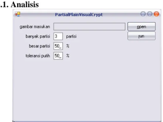 Gambar 1 screenshot perangkat lunak 