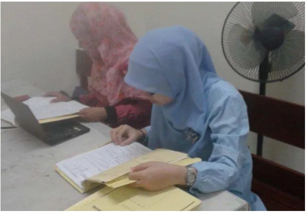 Gambar 5. Pengambilan data catatan medis 