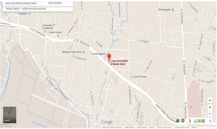 Gambar 3  Posisi Fora Salon 