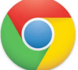 Gambar 1.5 Google Chrome, salah satu Browser yang bisa menampilkan   efek Flash. 