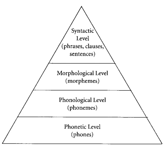 Fig. 2.1. A Structural View of Language Organization