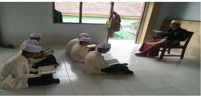 Gambar 4.3. Suasana pembelajaran tambahan Al-Qur’an di 