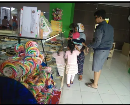Gambar 4. Behavioral yang dilakukan Donat