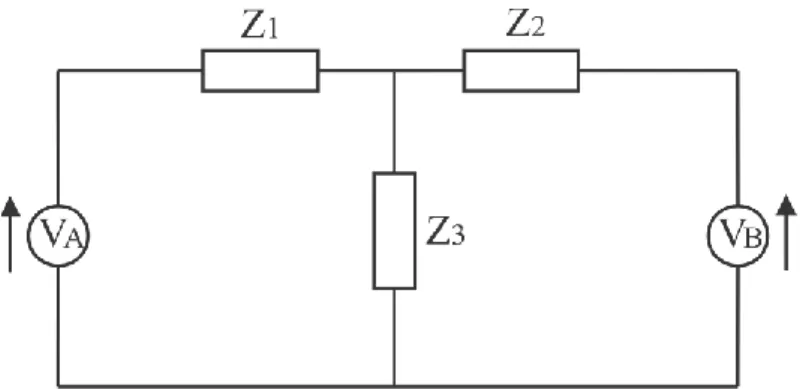 Gambar 1.1 Rangkaian dengan analisis teorema Mesh