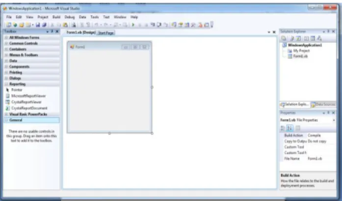 Gambar 2.2 Visual Basic .NET 2010 