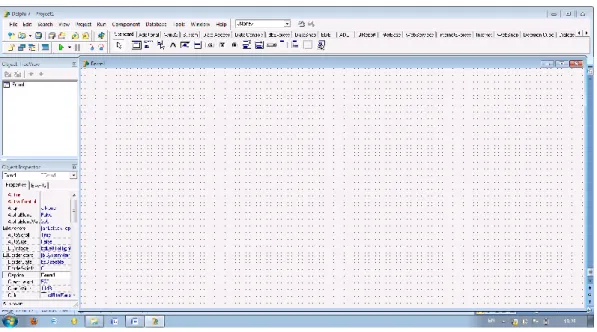 Gambar 2.1 Borland Delphi 7  2.6.2  Microsoft Access  