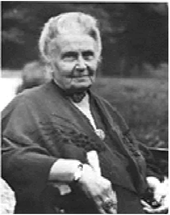 Gambar 1-3 : MARIA MONTESSORI (1870- 1952) 