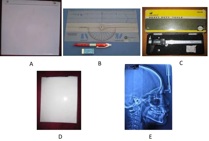 Gambar 5. Alat dan bahan penelitian:  
