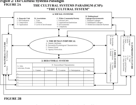 Figure 2: The Cultural Systems Paradigm 