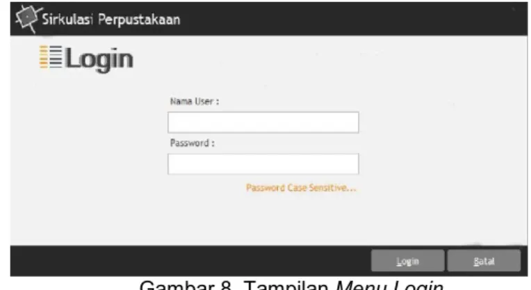 Gambar 9. Tampilan Menu Utama 