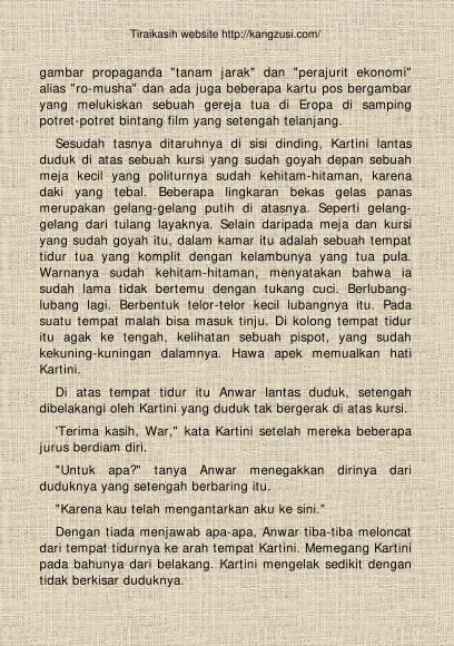 gambar propaganda "tanam jarak" dan "perajurit ekonomi" 