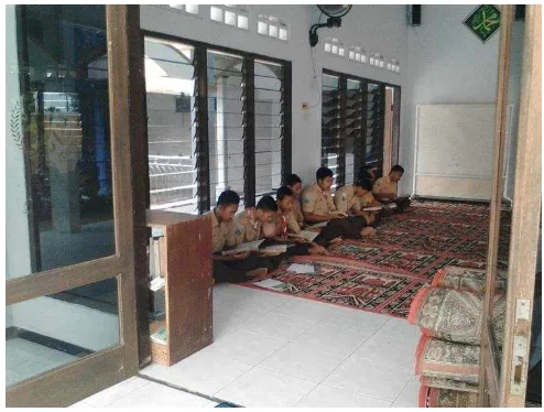 Gambar 4.3. Suasana Pembelajaran PAI di Masjid21 