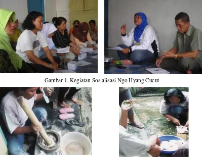 Gambar 1. Kegiatan Sosialisasi Ngo Hyang Cucut 