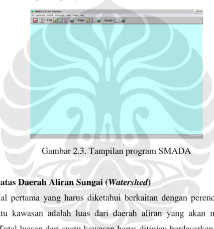 Gambar 2.3. Tampilan program SMADA 