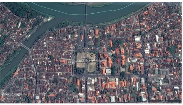 Gambar 4. 1 Peta Alun-alun Kota Mojokerto 