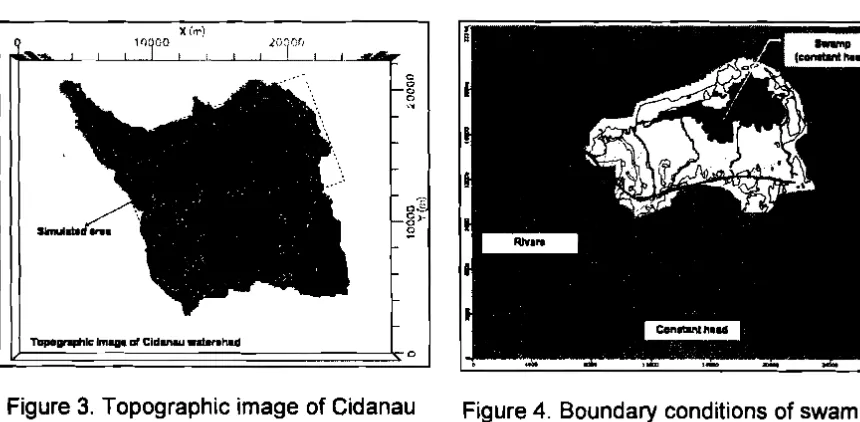 Figure 3. To~ogra~hic image of Cidanau 