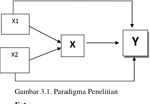 Gambar 3.1. Paradigma Penelitian 
