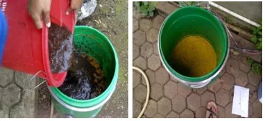 Gambar 2. Proses pembuatan biogas 