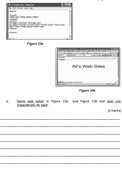 Figure 10a and 10b show web editor which is used to create webpage. 