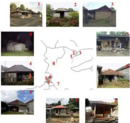 Gambar 2. Rumah tinggal tradisional Desa Pedawa (Sumber: hasil observasi penulis, 2016) 