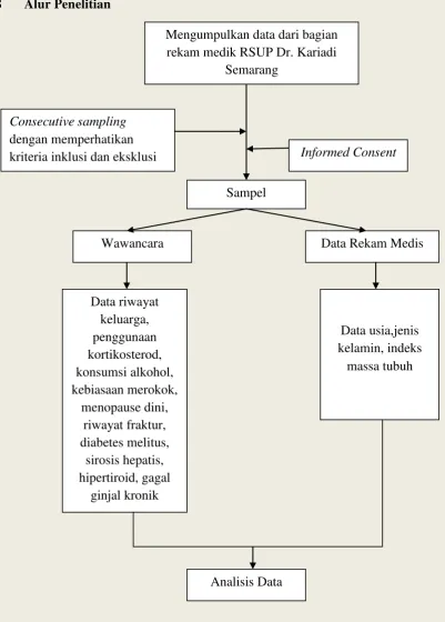 Gambar 3. Alur penelitian 
