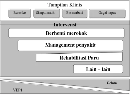 Gambar II.2. Gambaran pasien PPOK yang harus diberikan rehabilitasi paru 34 