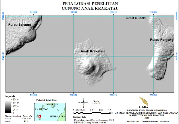Gambar 3. 1 Peta Lokasi Penelitian 