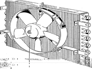 Gambar 2.5 Kondensor dengan pendingin udara 