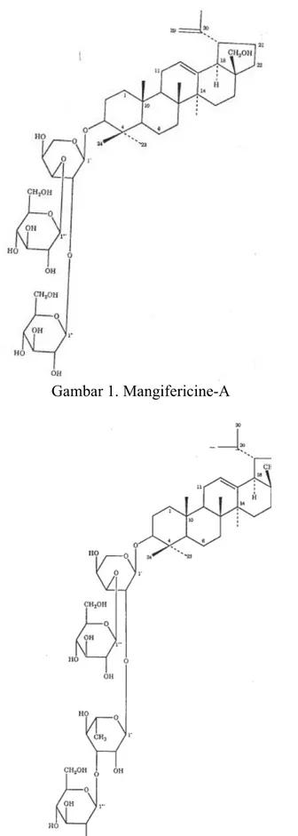 Gambar 2. Mangifericine-B 