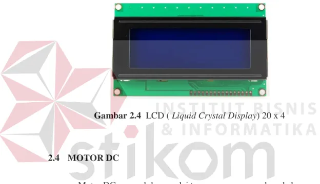 Gambar 2.4  LCD ( Liquid Crystal Display) 20 x 4 