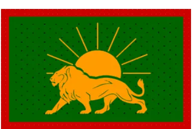 Gambar 4. Bendera Kerajaan Mughal 