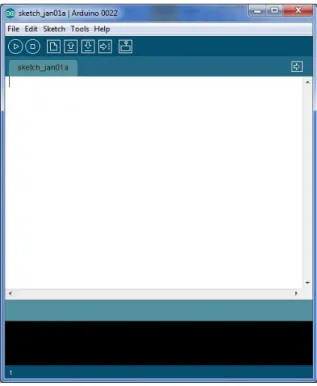 Gambar 2.4 Tampilan program IDE ( Integrated Development Enviroment ) 