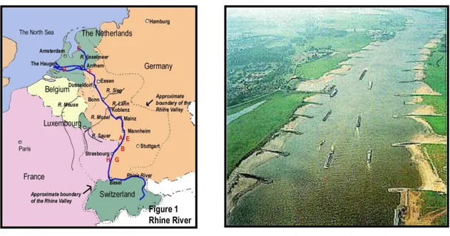 Gambar Sungai Rhine  Gambar Kondisi S. Rhine 