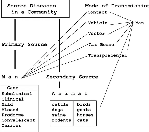 Diagram : Jalur Sumber Penyakit di Masyarakat