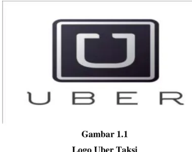 Gambar 1.1   Logo Uber Taksi  Sumber :  www.uber.com