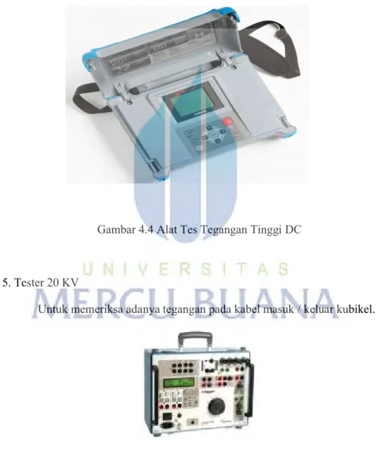 Gambar 4.4 Alat Tes Tegangan Tinggi DC 
