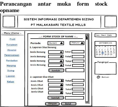 Gambar 20. Rancangan antar muka data form 