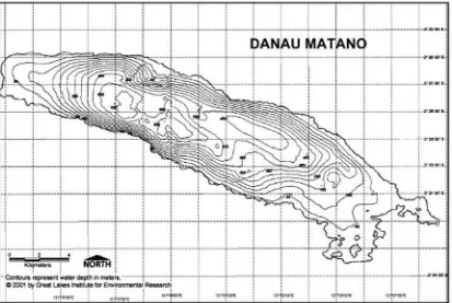 Tabel 1. Karakreristik Kompleks Danau Malili  (dari berbagai sumber)MatanoMahalonaTowutiWawontoa