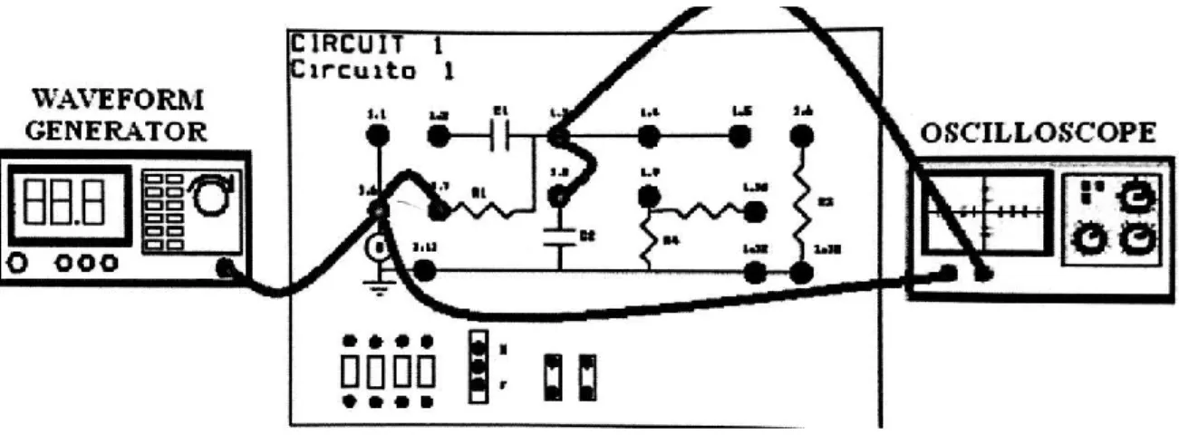 Gambar 2  9.  Buat rangkaian seperti Gambar 2 pada circuit 1. 
