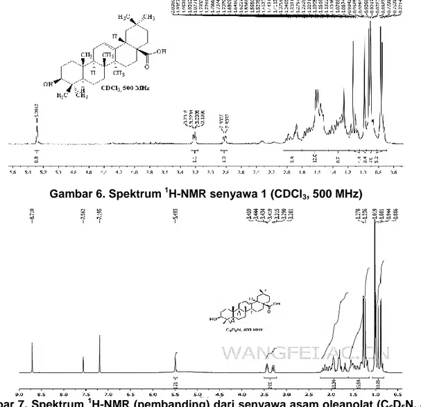 Gambar  5.  Gugus  metil  pada  kerangka  triterpenoid (Dewick, 2002) 