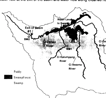 Fig.1 Map of Cidanau watershed 