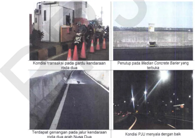 Gambar 7 Evaluasi SPM pada Ruas Jalan Tol   Nusa Dua-Ngurah Rai-Benoa 