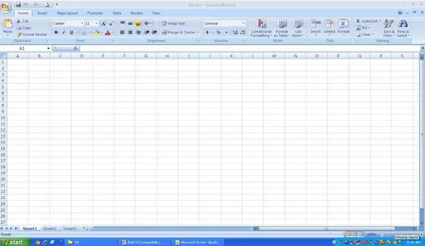 Gambar 5.2 Jendela Microsoft Excel