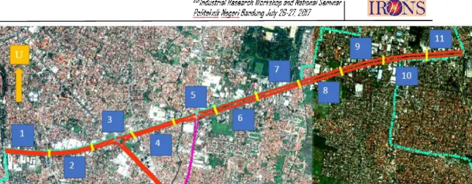 Tabel 4. Hasil Survei Luas Jalur Hijau Jalan pada Ruas  Jalan Soekarno Hatta 