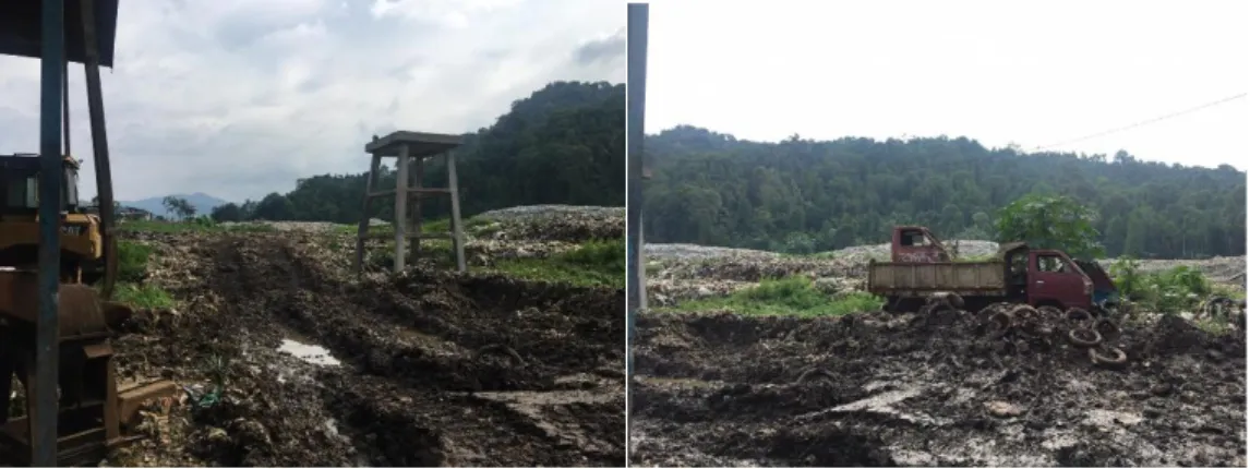 GAMBAR 3. 6   KONDISI TPA BAKUNG 