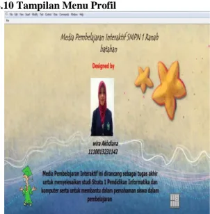 Gambar 4.10  Tampilan Menu Latihan 2 